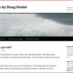 Kesler Dents Plus Basic site using a standard WordPress theme.